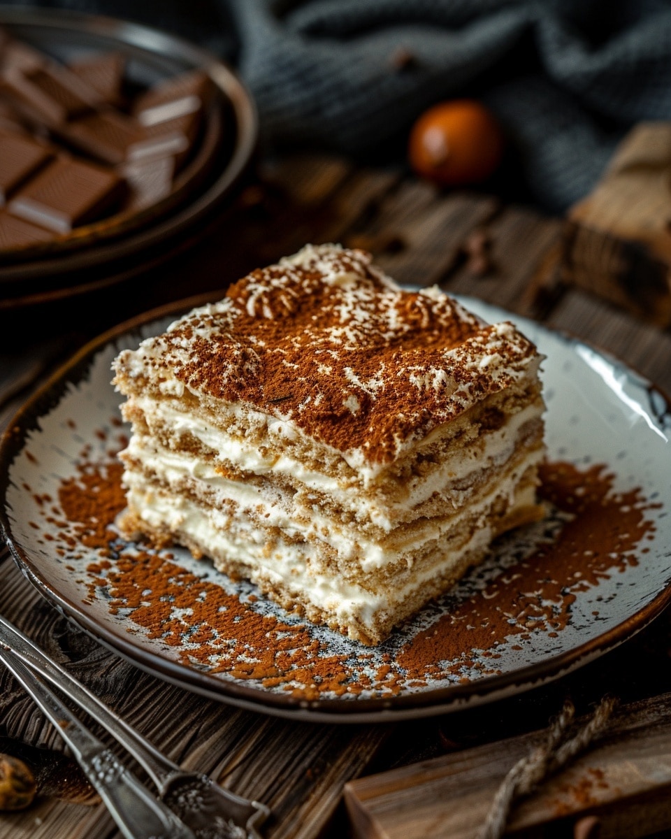 No-Bake Chocolate Eclair Cake