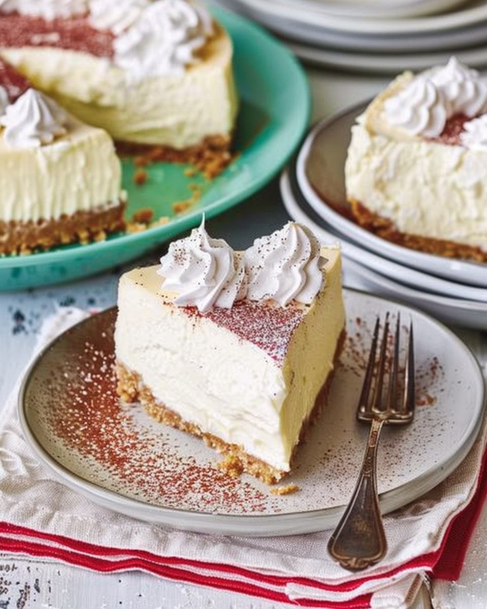 No-Bake Pudding Cheesecake