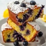 No Flour Blueberry Lemon Yogurt Cake