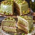No Flour Pistachio Cardamom Cake