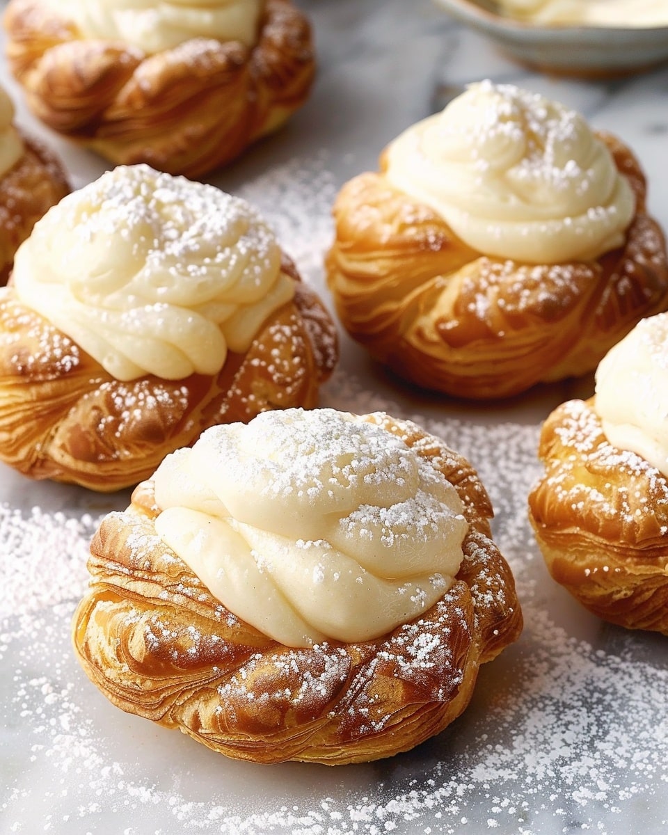 Nonna’s Italian Zabaione Cream Puffs