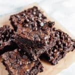 Oatmeal Brownies No Flour, No Eggs, No Butter