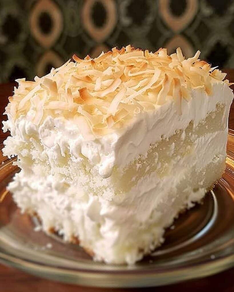 Ooey Gooey Coconut Cake