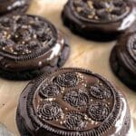 Oreo Cookie Dough Brownie Bomb