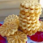 Oven Baked Pizzelle Cookies (No Pizzelle Maker Required)