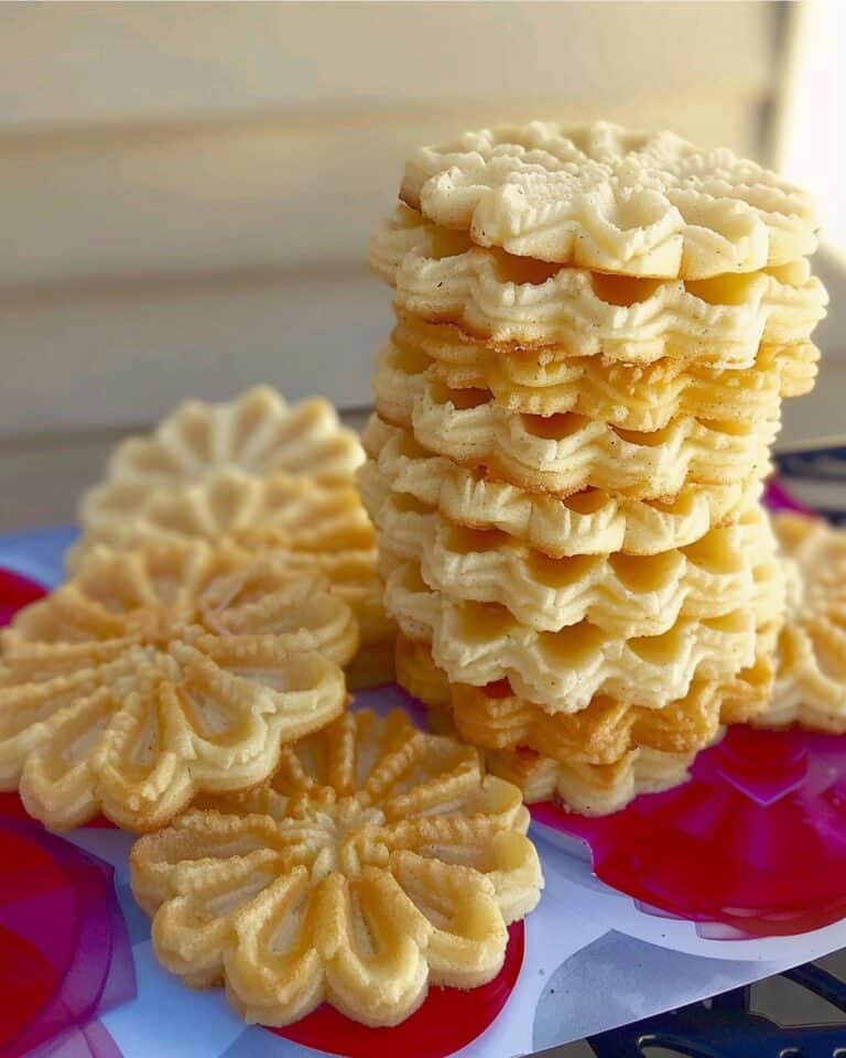 Oven Baked Pizzelle Cookies (No Pizzelle Maker Required)