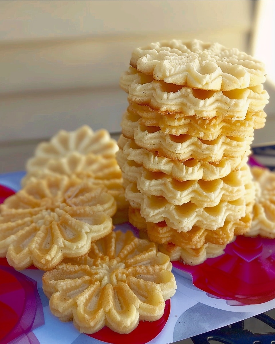 Oven Baked Pizzelle Cookies (No Pizzelle Maker Required)