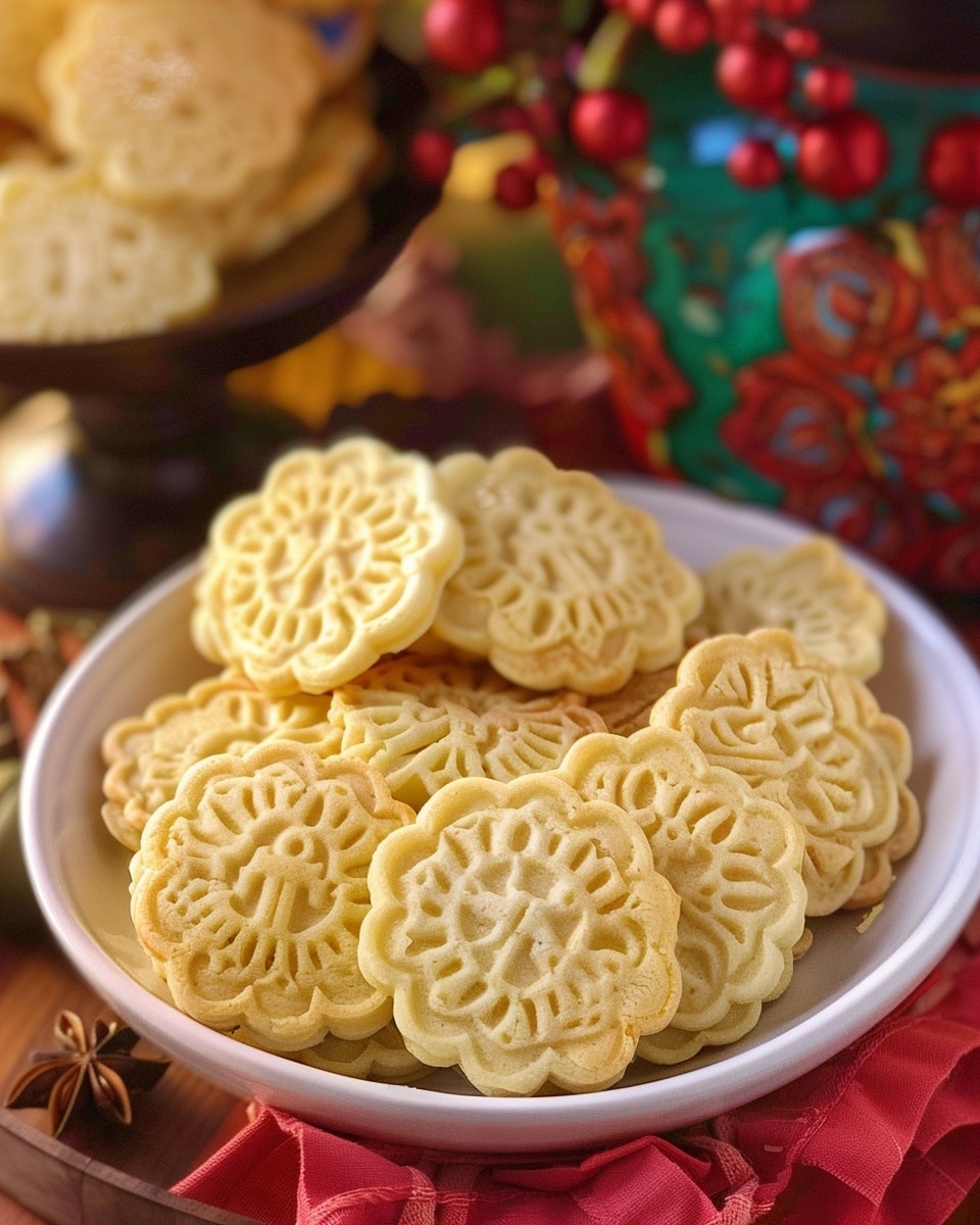Oven Baked Pizzelle Cookies (No Pizzelle Maker Required)
