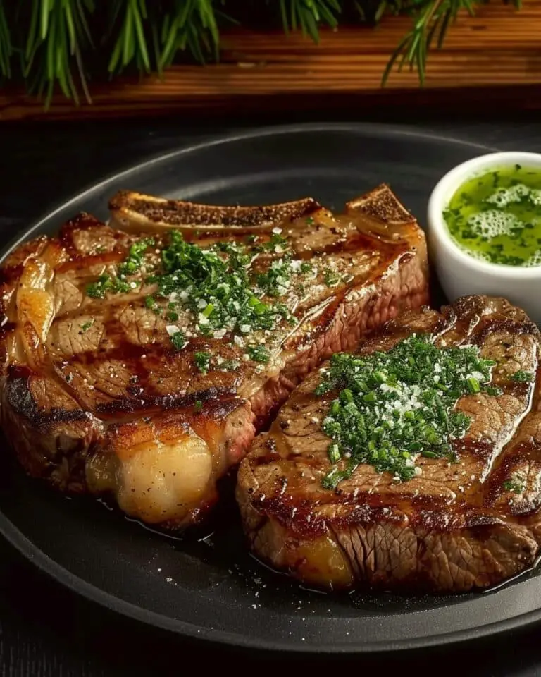 Pan Seared Ribeye Steak