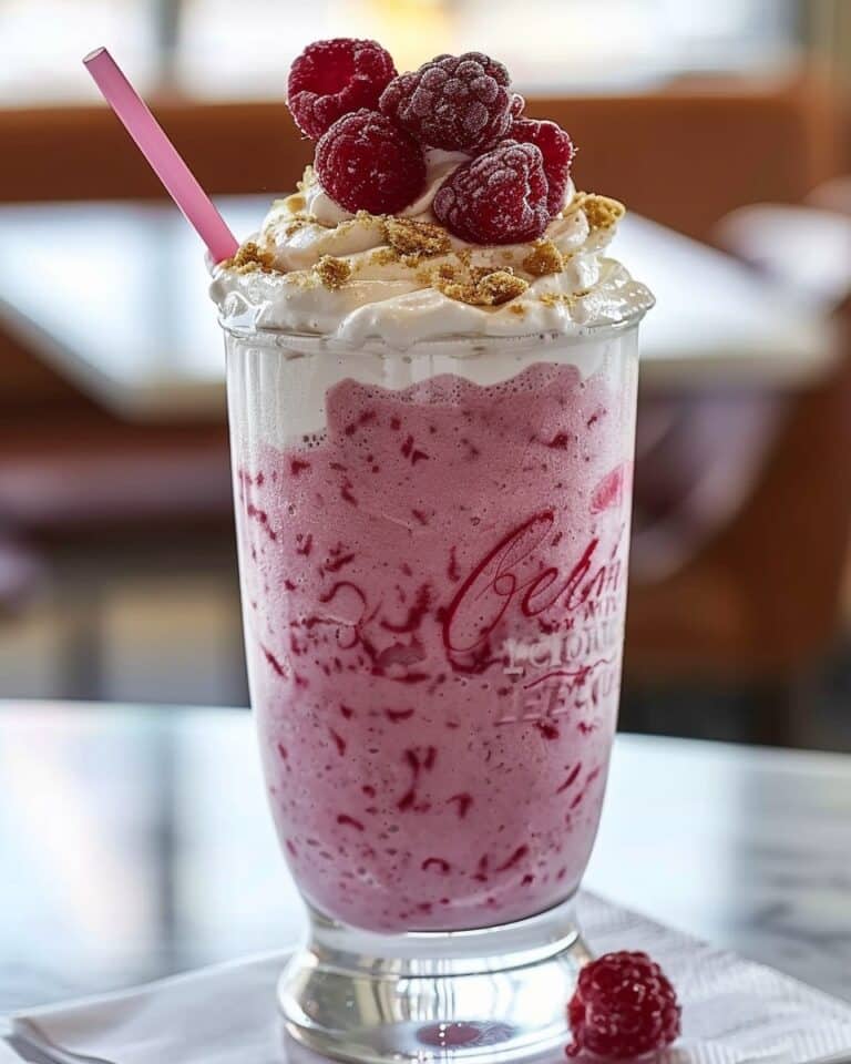 Raspberry Cheesecake Milkshake