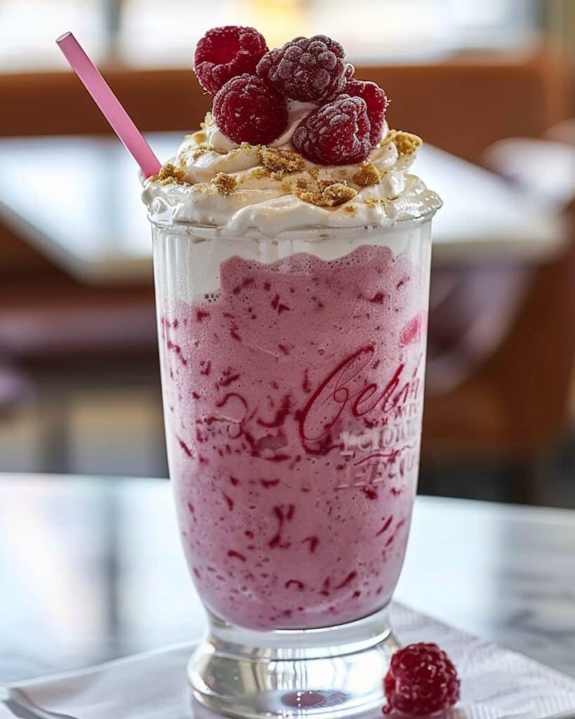 Raspberry Cheesecake Milkshake