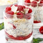 How To Make Raspberry Chia Pudding with Cottage Cheese