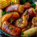 Shrimp Boil with Sausage and Corn