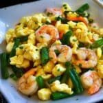 Simple Prawns and Eggs Stir-Fry