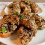 Simple Hungarian Chicken Liver Toast