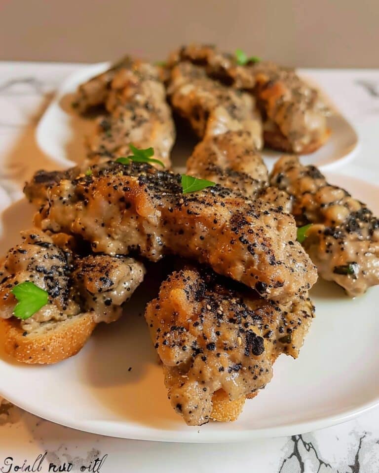 Simple Hungarian Chicken Liver Toast