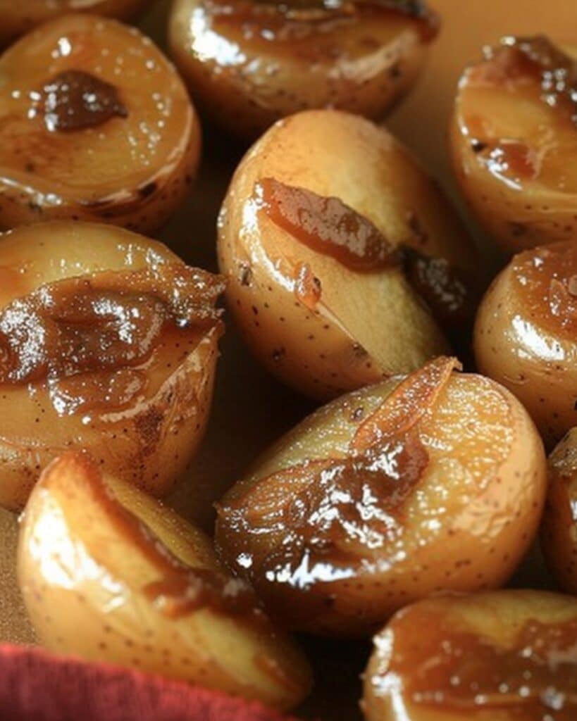 Slow Cooker Amish Apple and Potato Bake