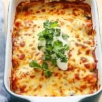 Sour Cream Chicken Enchiladas