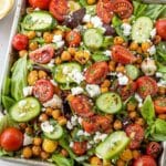 Spicy Roasted Chickpea Salad
