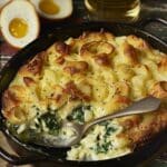 Spinach Egg Cheese Bake Recipe