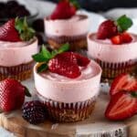 How To Make Strawberry Cheesecake Cups