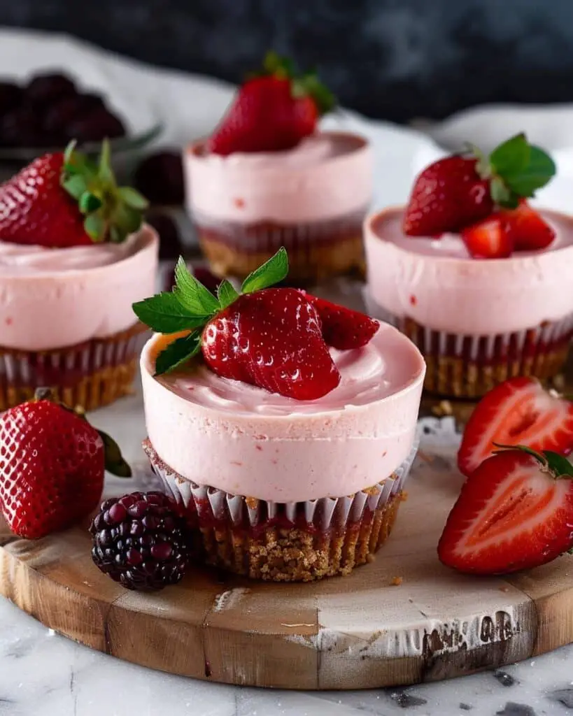 How To Make Strawberry Cheesecake Cups
