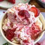 Strawberry Cheesecake Dump Cake (5 Ingredients, Zero Hassle)