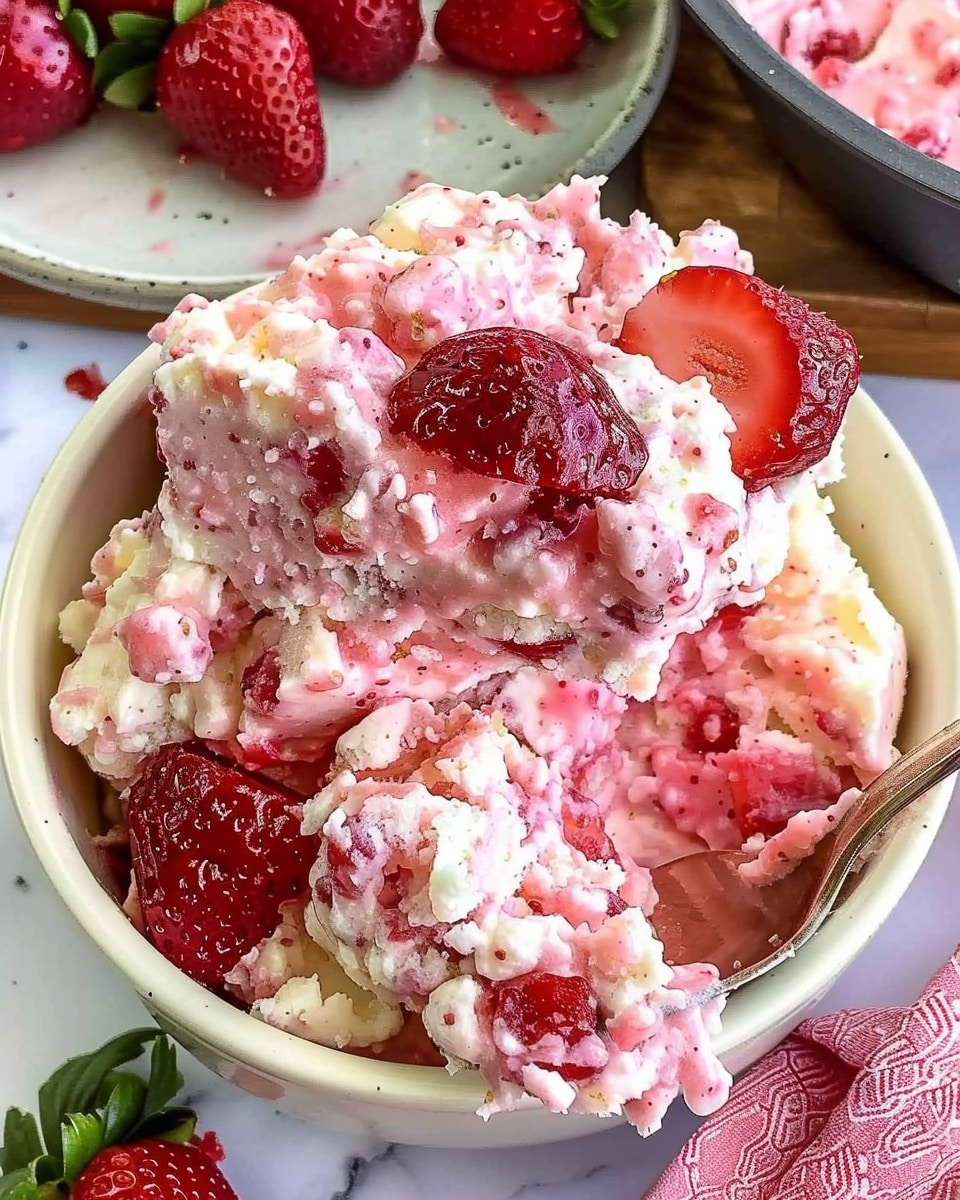 Strawberry Cheesecake Dump Cake (5 Ingredients, Zero Hassle)