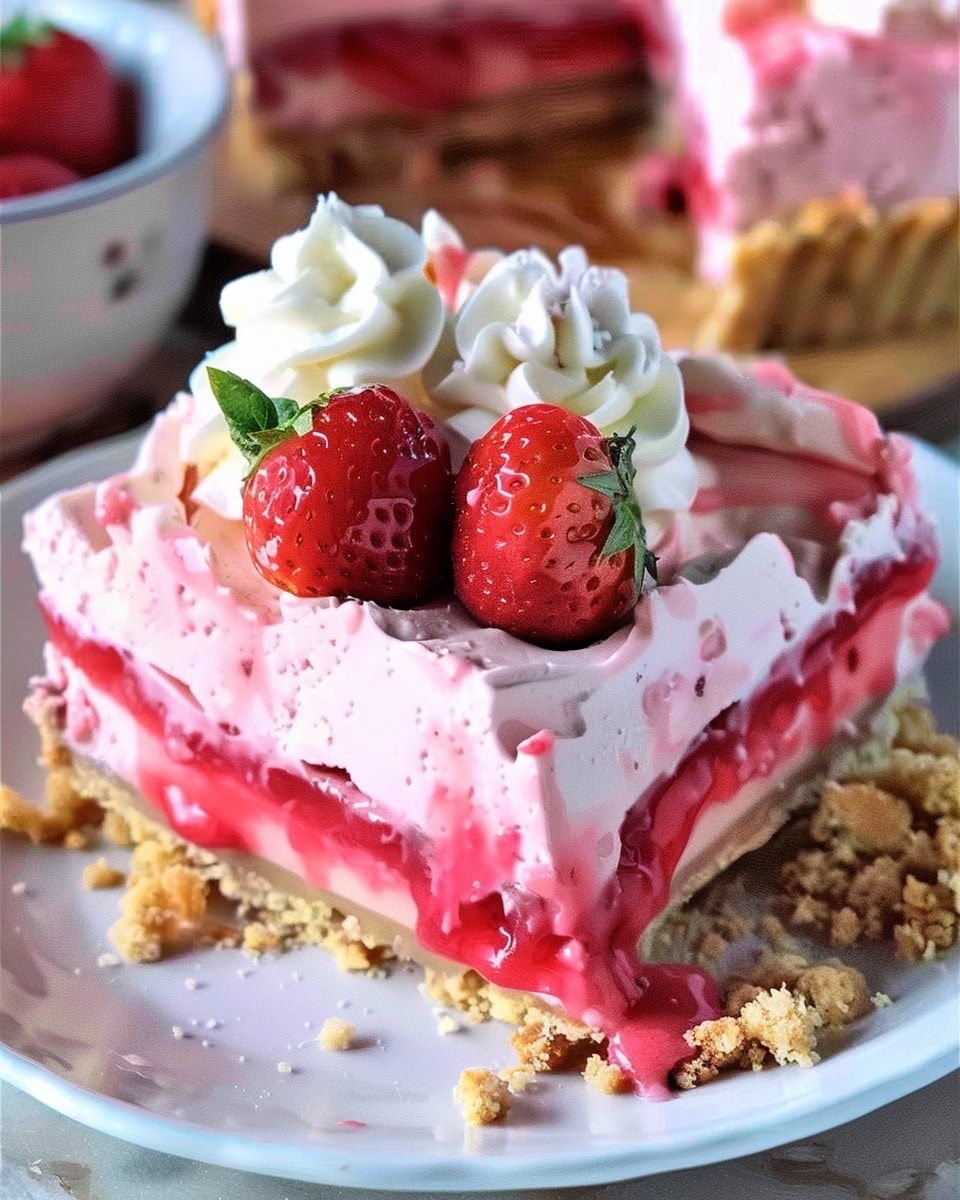 Strawberry Cheesecake Dump Cake (5 Ingredients, Zero Hassle)