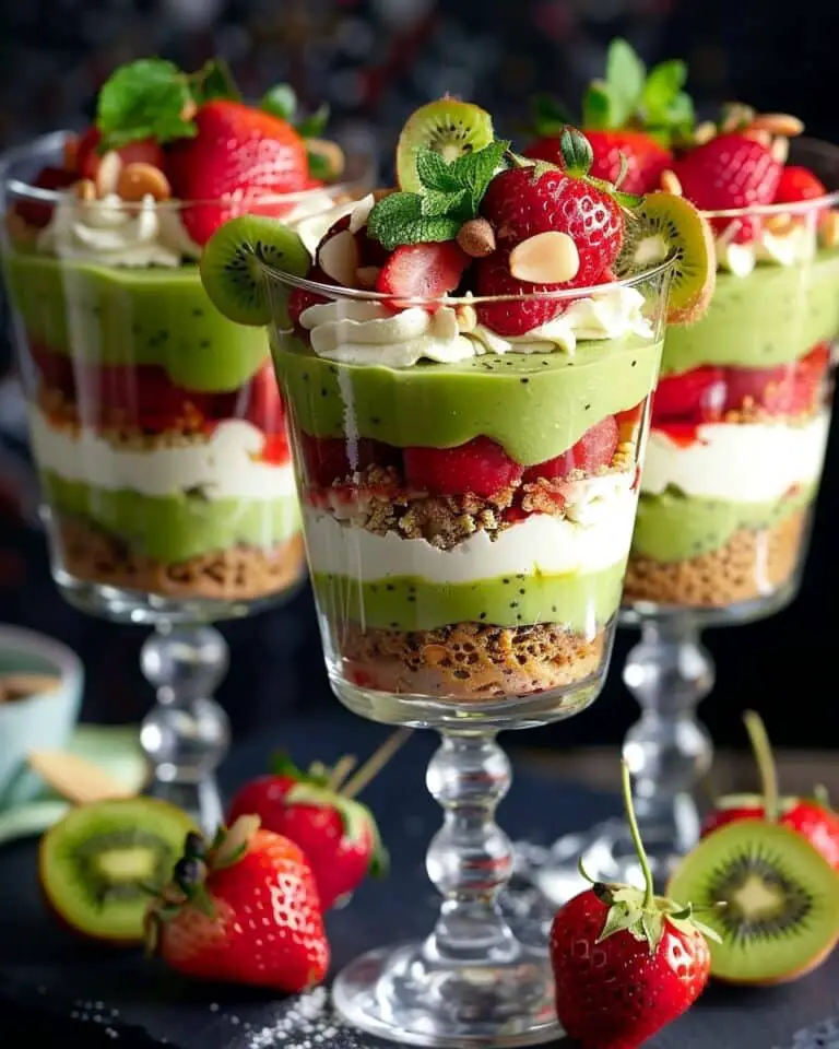 Strawberry Kiwi Cream Dessert