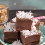 3-Minute Vegan Chocolate Fudge