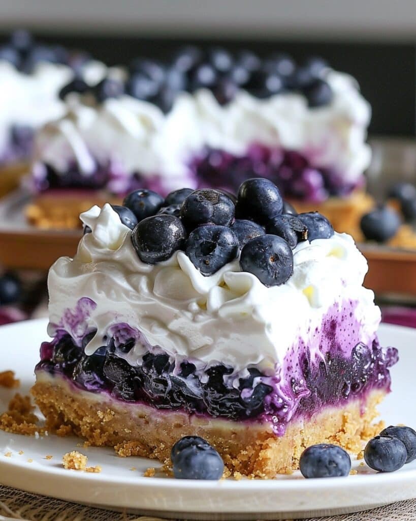 Sugar-Free No-Bake Blueberry Pie