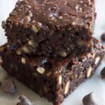 No-Bake Chocolate Sesame Squares