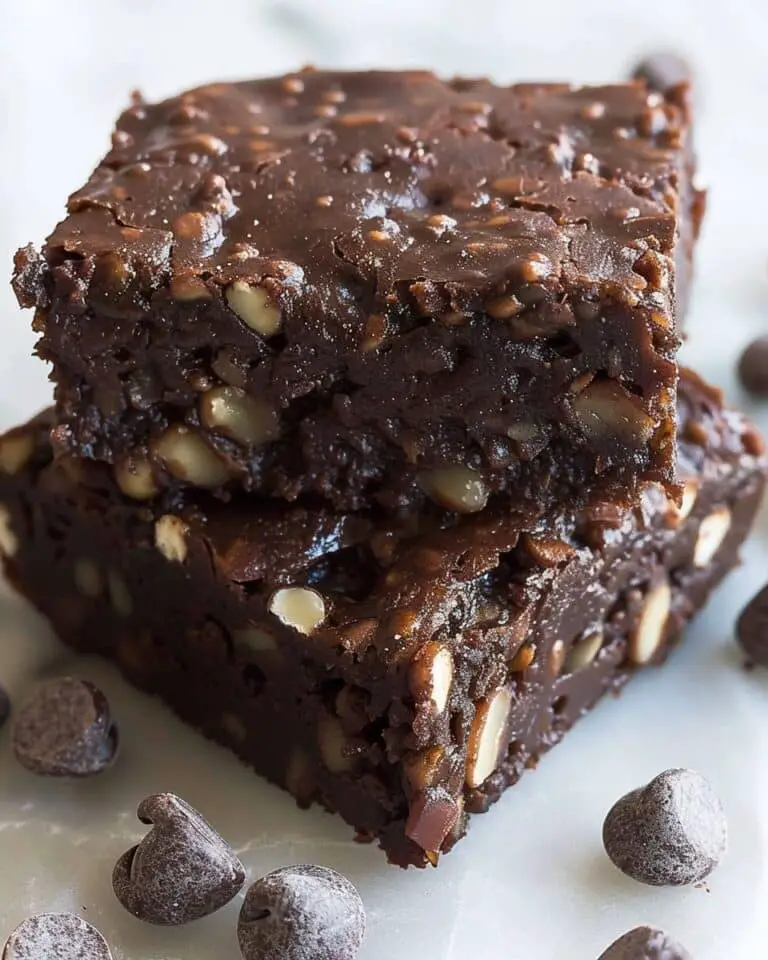 No-Bake Chocolate Sesame Squares