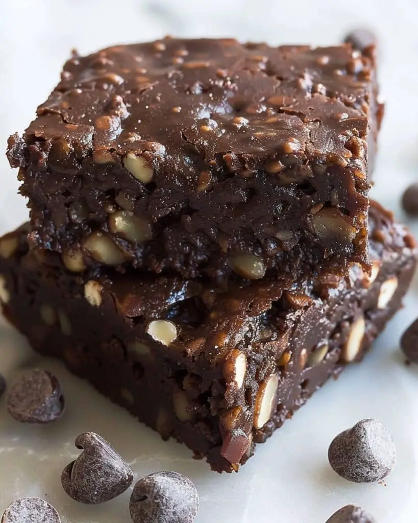 No-Bake Chocolate Sesame Squares