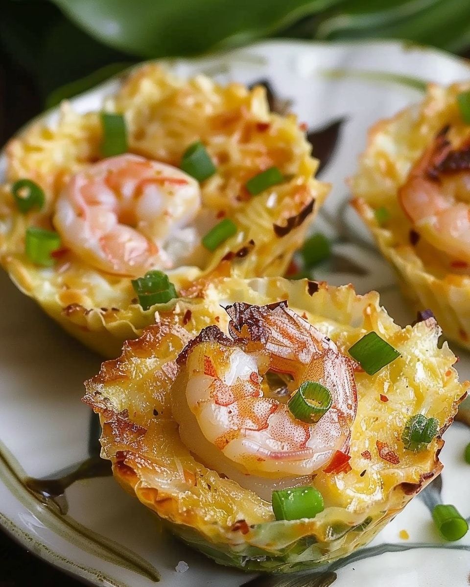 Sushi Bake Cups with Shrimp and Crab