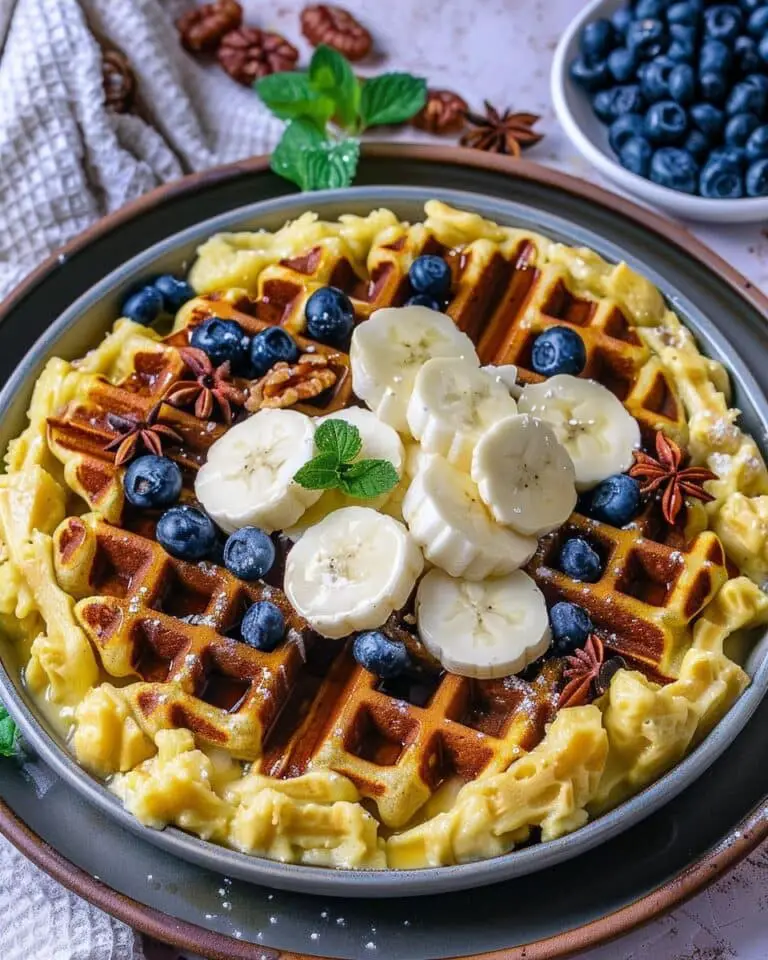 Sweet Potato Good Morning Waffles