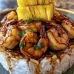 Teriyaki Shrimp Pineapple Rice