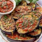 Crispy Eggplant with Tomato Sauce