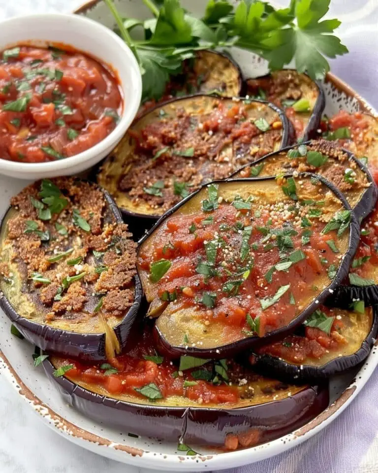 Crispy Eggplant with Tomato Sauce