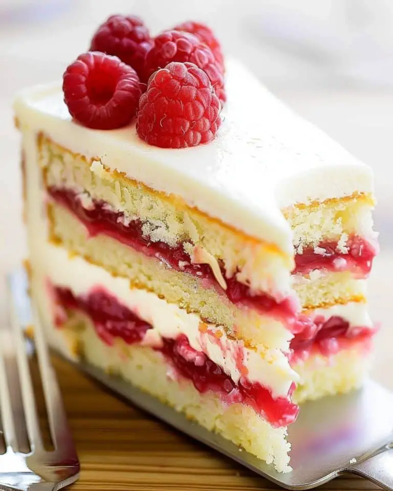 Raspberry Lemon Cake