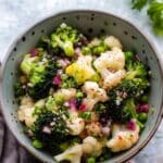 Broccoli Cauliflower Salad