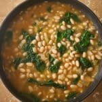 Creamy Ditalini with White Beans and Spinach