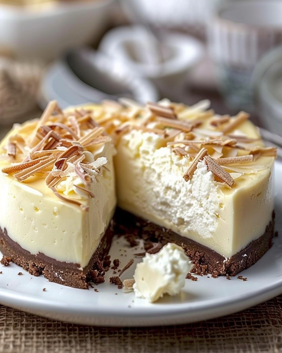 White Chocolate Cheesecake