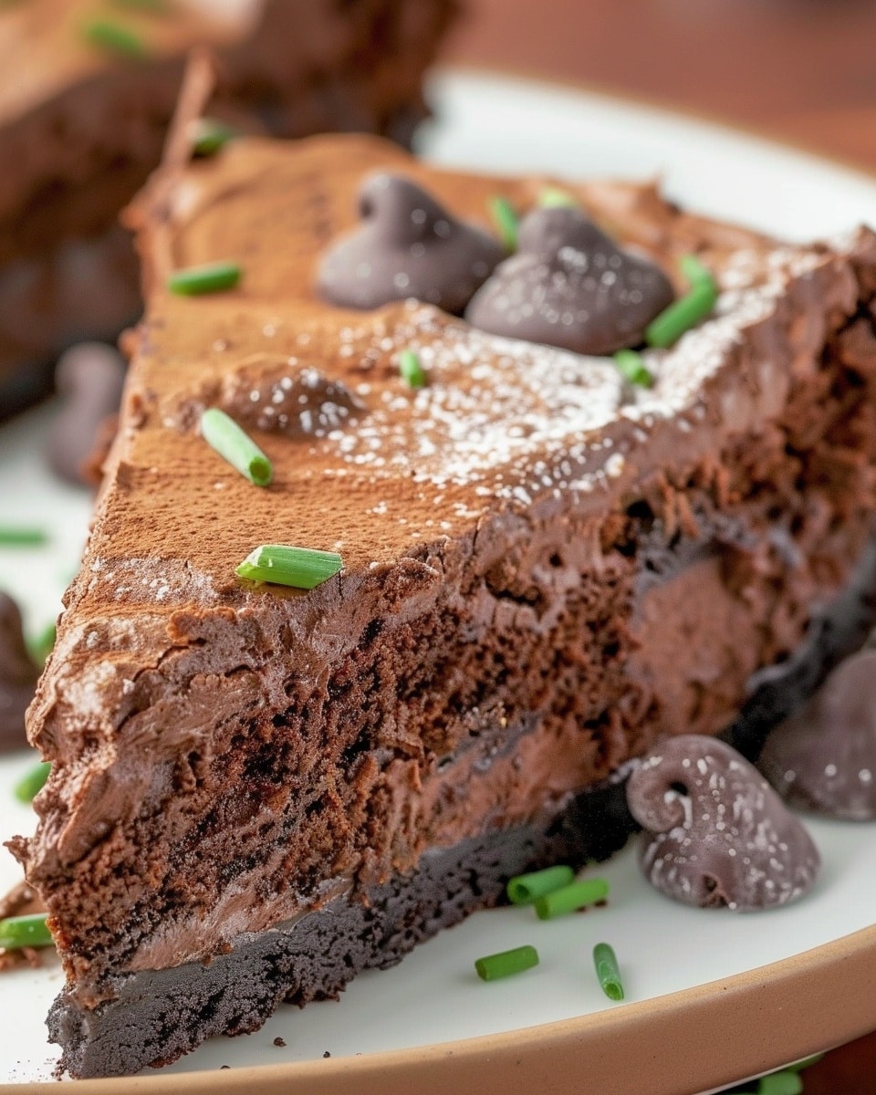 Zucchini Chocolate Cake (No Flour)