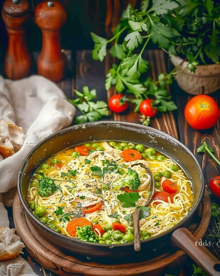 Chicken Vegetable Soup Recipe