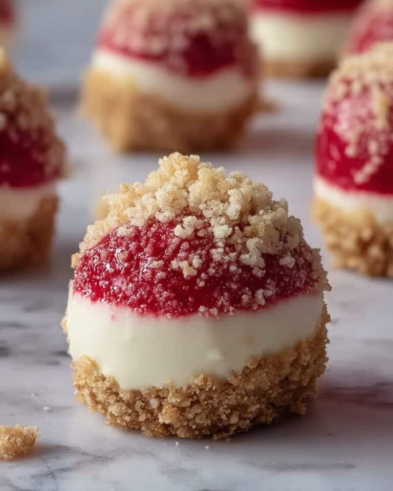 Strawberry Crunch Cheesecake Bites Recipe