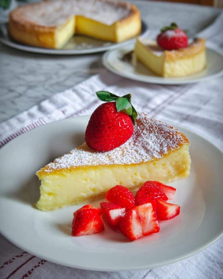 Magic Custard Cake Recipe