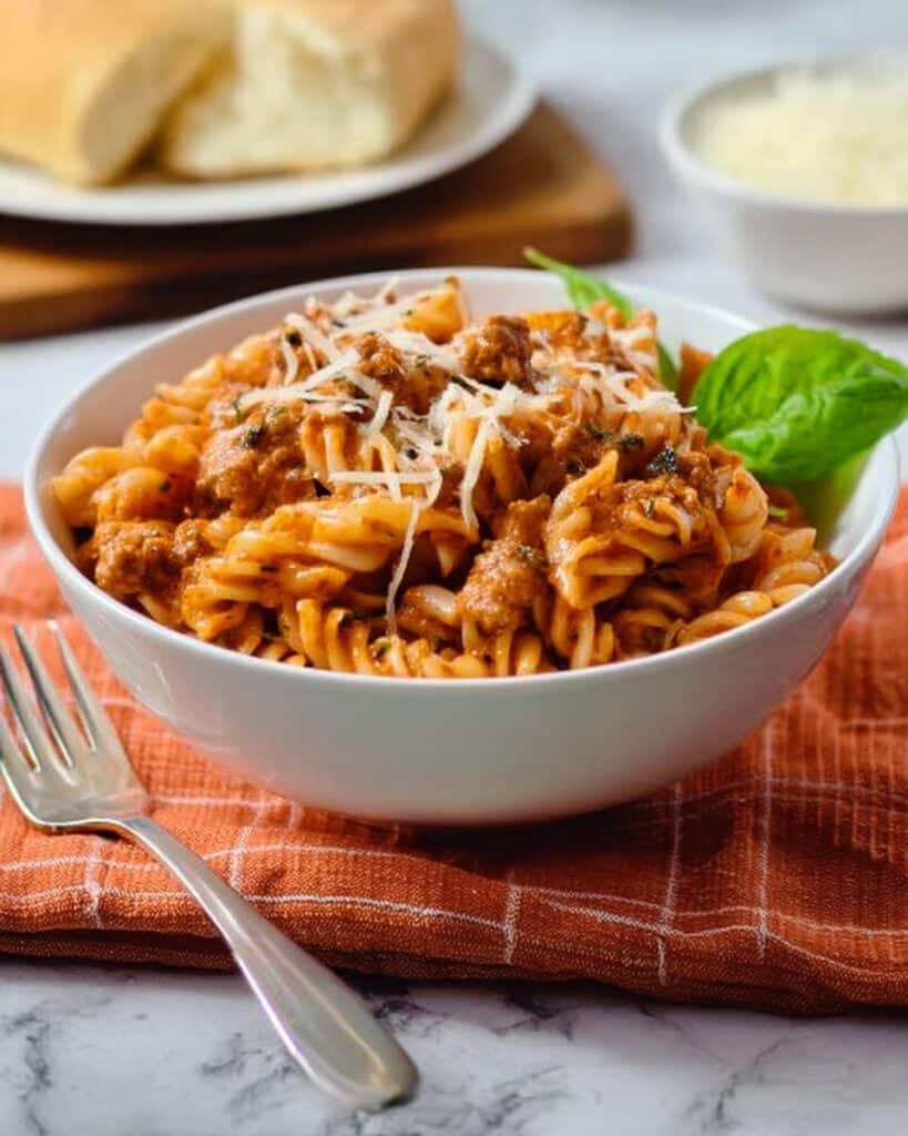 Instant Pot Creamy Sausage and Shells Recipe