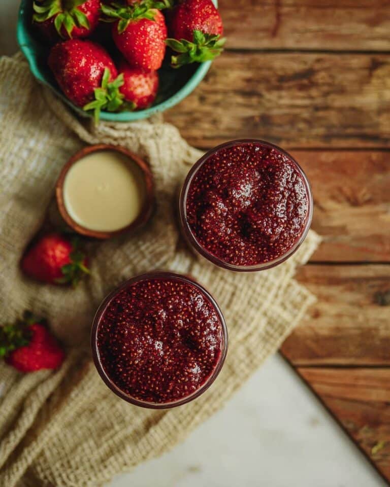 Sweet and Easy Vegan Strawberry Chia Jam Recipe